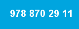 978 870 29 11